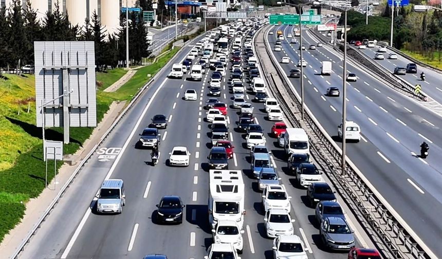 Çorum’da Bayram trafiği yoğunluğu artıyor