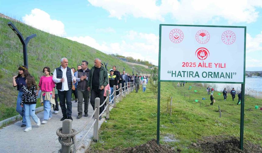 "2025 Aile Yılı Hatıra Ormanı"
