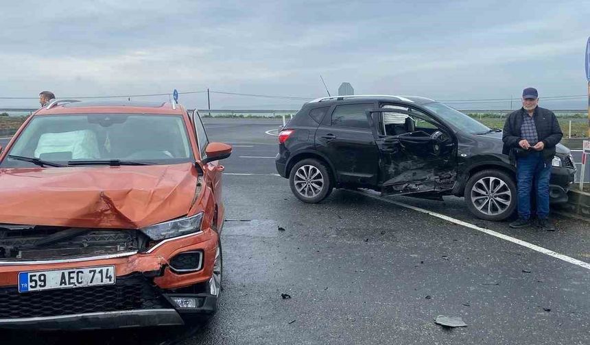 Tekirdağ’da trafik kazası: 4 yaralı