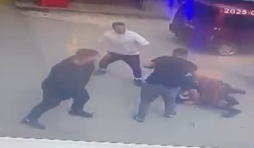 Silahlı kavganın görüntüleri ortaya çıktı: 1 ölü, 1 yaralı