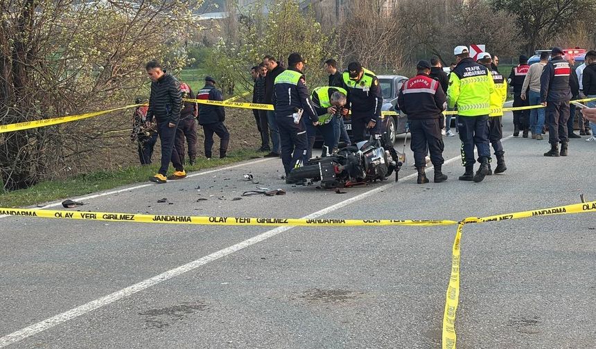 Bolu'da traktörle motosiklet çarpıştı: 1 ölü, 1 yaralı