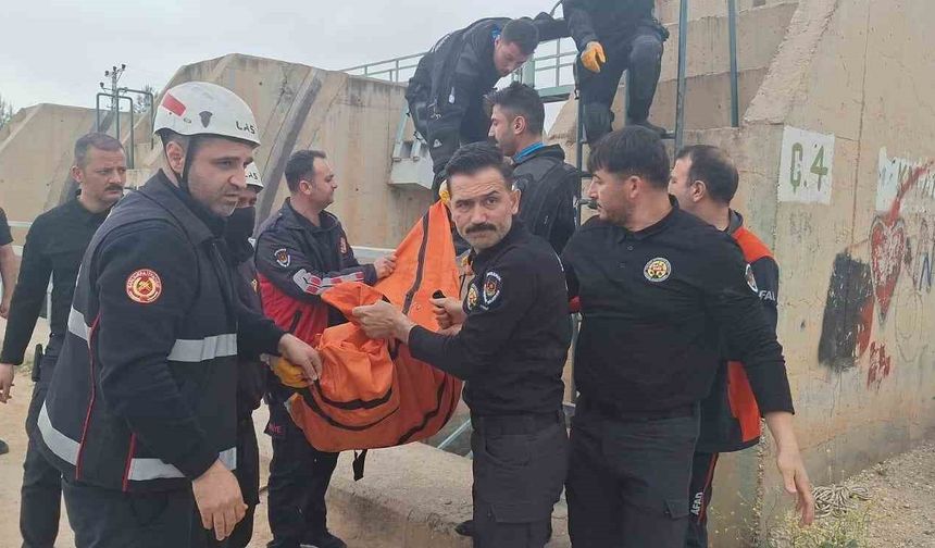 Şanlıurfa’da sulama kanalında cansız beden bulundu