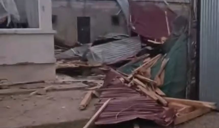 Van’da şiddetli rüzgar hayatı olumsuz etkiledi
