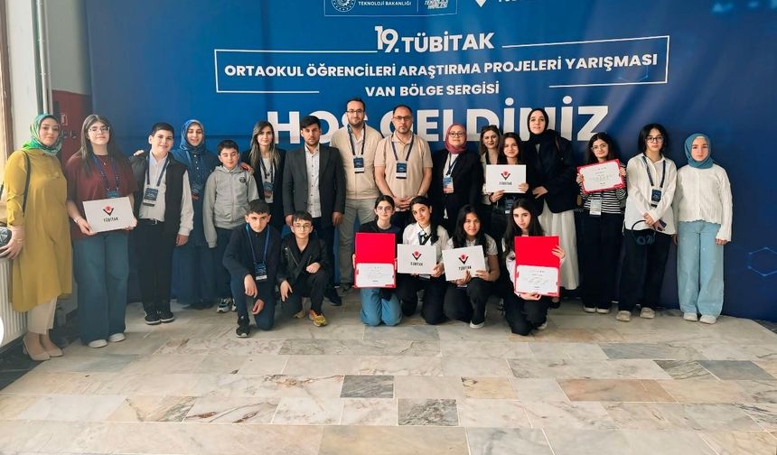 Dört proje TÜBİTAK Bölge Finali’nde ödül aldı