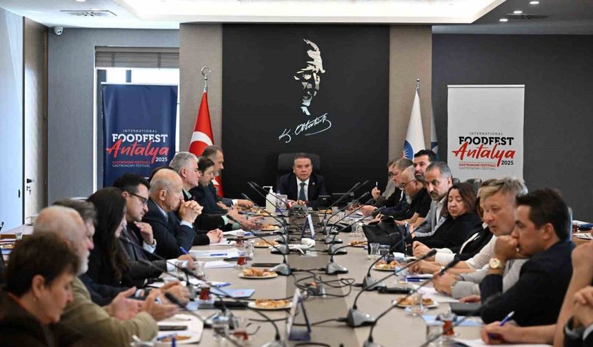 Uluslararası Gastronomi Festivali için hazırlıklar sürüyor