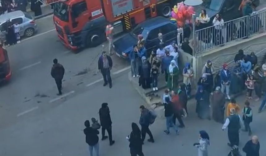 Hastanedeki yangın paniğe yol açtı