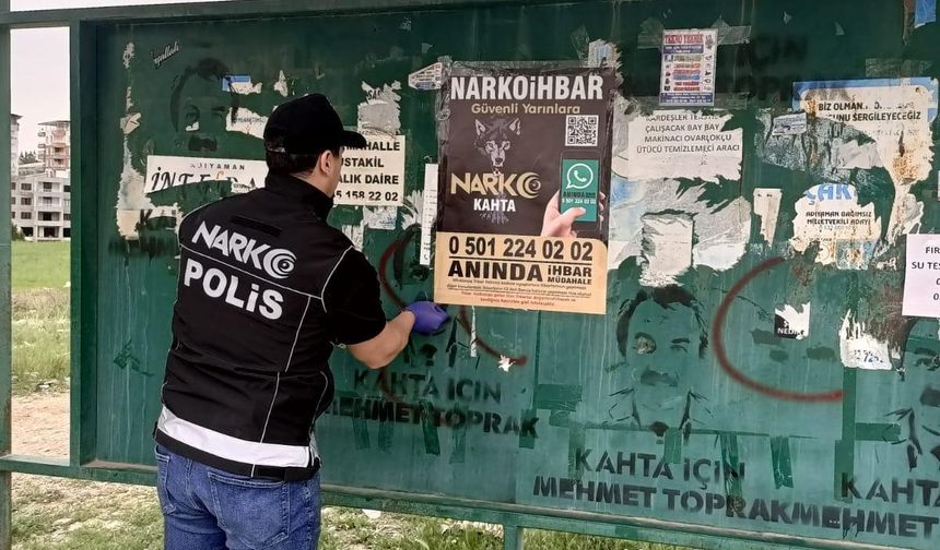 Kahta’da narko ihbar hattı kuruldu