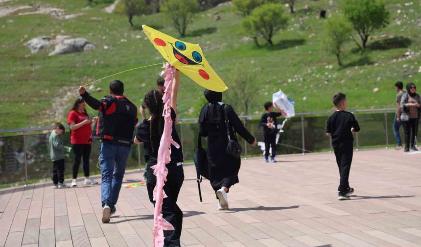 Elazığ’da uçurtma şenliği düzenlendi