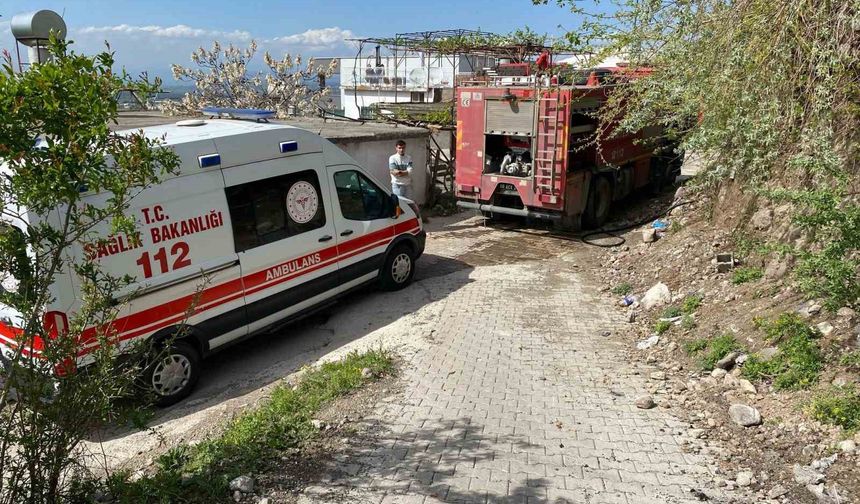 Osmaniye’de evde çıkan yangında kontrol sağlandı