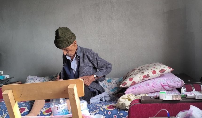 91 yaşındaki adamın çaresizliği yürekleri dağladı