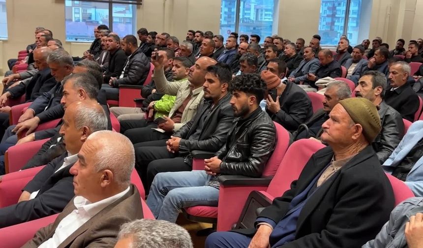 Bahçesaraylılar, ilçelerindeki sorunları masaya yatırdı