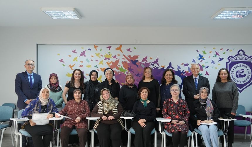 Eskişehir Büyükşehir Belediyesi, kadınlara yönelik atölye çalışması düzenledi