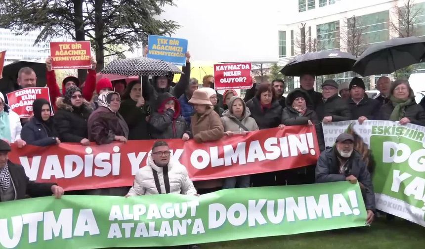 Eskişehir'de Altın Madeni Projesine karşı doğa savunması