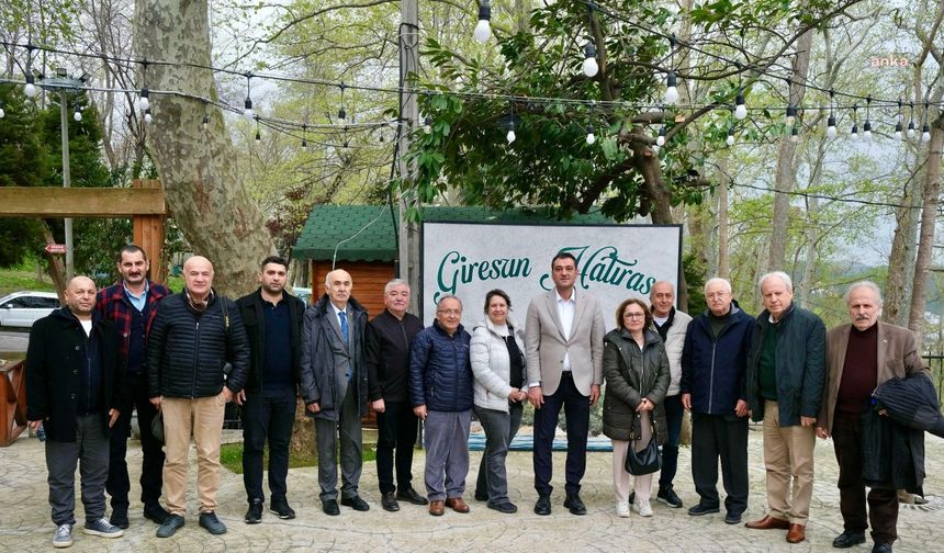 Giresun Belediye Başkanı Köse, Ankaralı gazetecileri ağırladı
