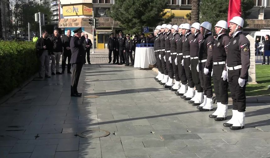 Türk Polis Teşkilatının 180'inci kuruluş yılı İzmir'de kutlandı