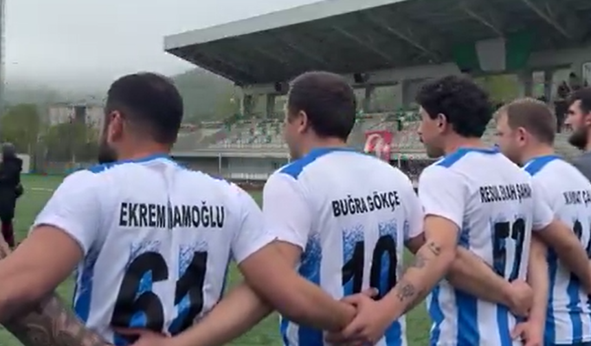 Fındıklı Belediyesi futbol takımından tutuklu isimlere destek