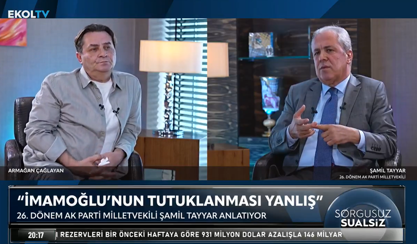 Şamil Tayyar'ın kayyum açıklaması dikkat çekti