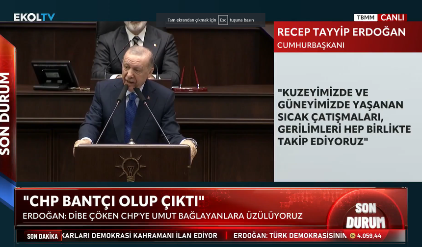 Cumhurbaşkanı Erdoğan'dan dikkat çeken açıklamalar