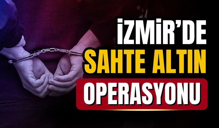 İzmir’de kuyumculardan sahte altına karşı sessiz protesto