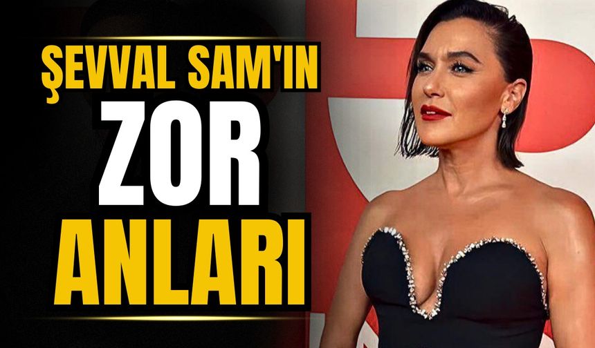 Şevval Sam konserinde zor anlar yaşadı