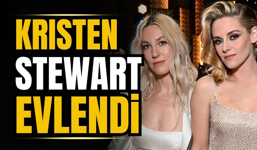 Kristen Stewart ve Dylan Meyer evlendi