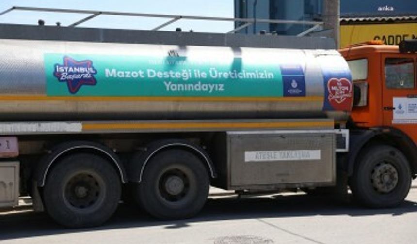 Silivri Belediyesi ile İstanbul Büyükşehir Belediyesi iş birliğinde çiftçilere mazot desteği sağlandı