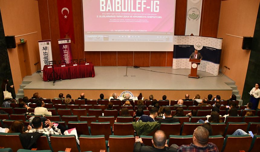 Bolu'da Yapay Zeka ve Hipermedya Sempozyumu