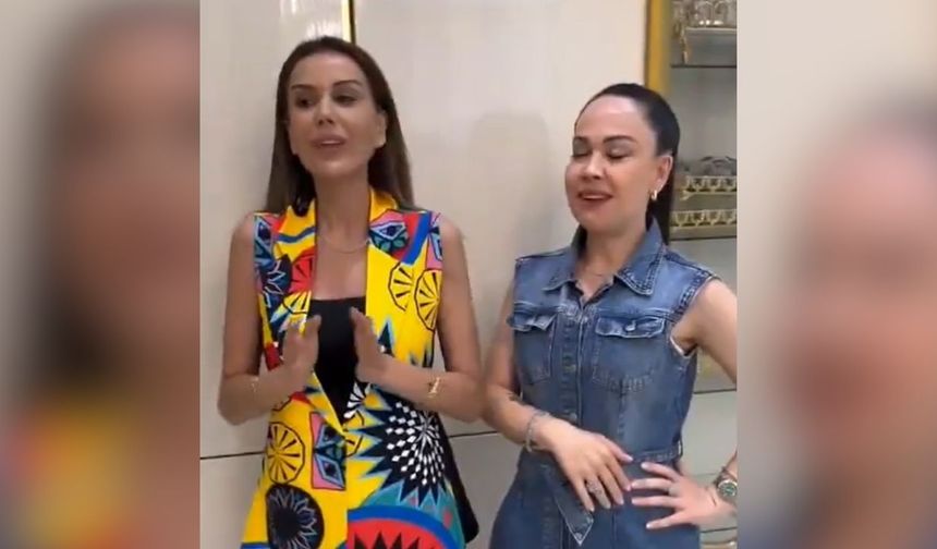 Dilan Polat ve Özlem Öz birbirlerini taklit etti