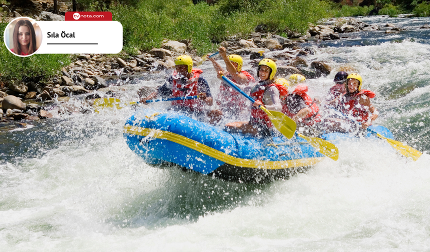 Doğayla adrenalinin buluşması: Rafting tutkusu artıyor