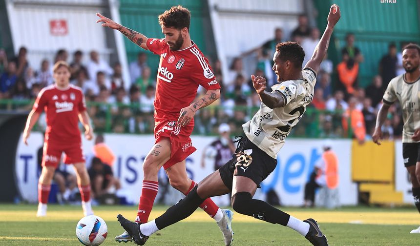 Beşiktaş, deplasmanda karşılaştığı Bodrum FK'yı 4-0 mağlup etti