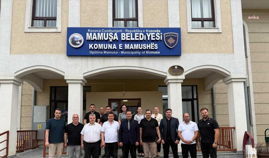 Osmangazi Belediye Başkanı Aydın'dan Kosova'da bir dizi ziyaret