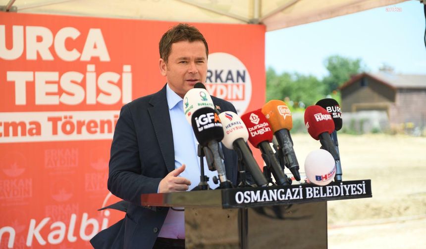 Osmangazi Belediyesi, Çukurca Spor Tesisi’nin temelini attı 