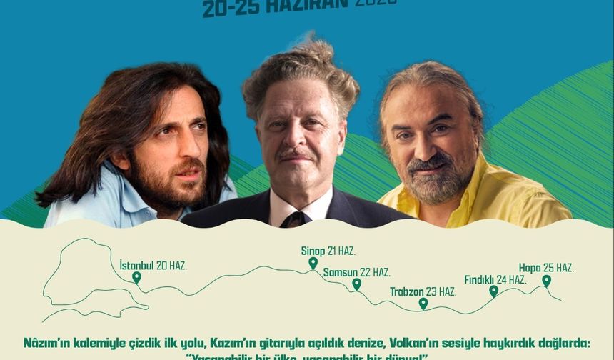 Trabzon'da "Nazım’dan Kazım’a Bir Volkan’dır Karadeniz" etkinliği düzenlenecek