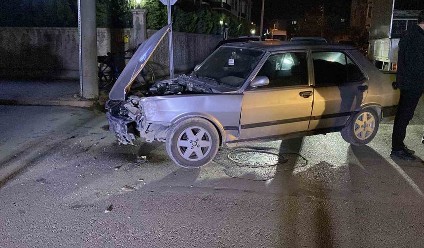 Bursa’da trafik kazası: 1 yaralı