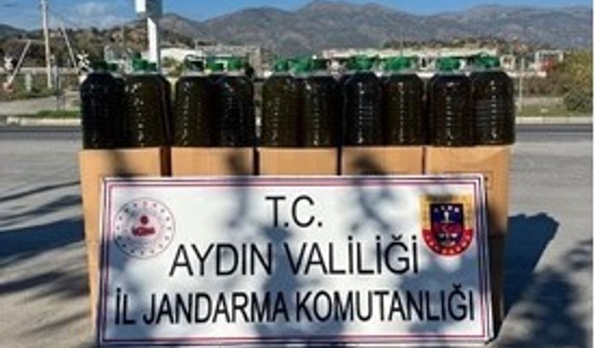 Köşk’te 500 kilogram sahte zeytinyağı yakalandı