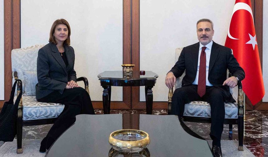 Bakan Fidan, BM Genel Sekreteri’nin Kıbrıs Şahsi Temsilcisi’ni kabul etti