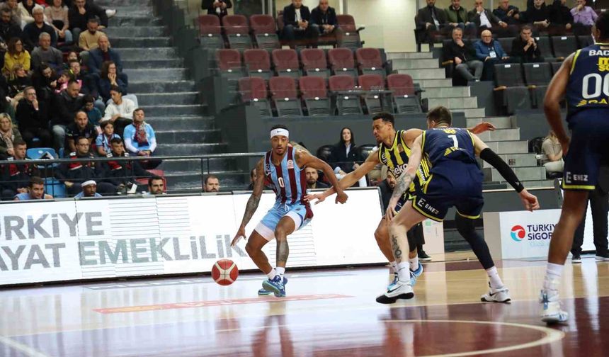 Basketbol Süper Ligi: Trabzonspor: 99 - Fenerbahçe Beko: 73