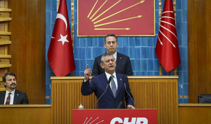 CHP lideri Özel: Bahis ve uyuşturucu ülkenin ana gündemi oldu