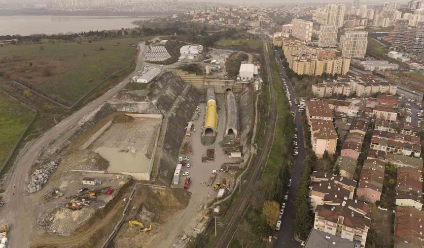 İstanbul-Kapıkule Hızlı Tren hattında dev tünel inşaatı devam ediyor