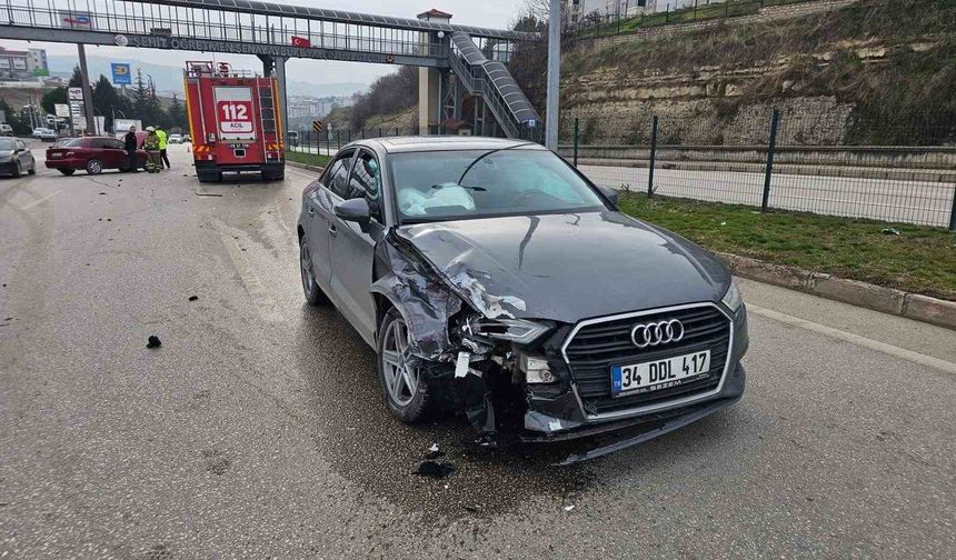 Karabük'teki kazalarda 2 kişi yaralandı