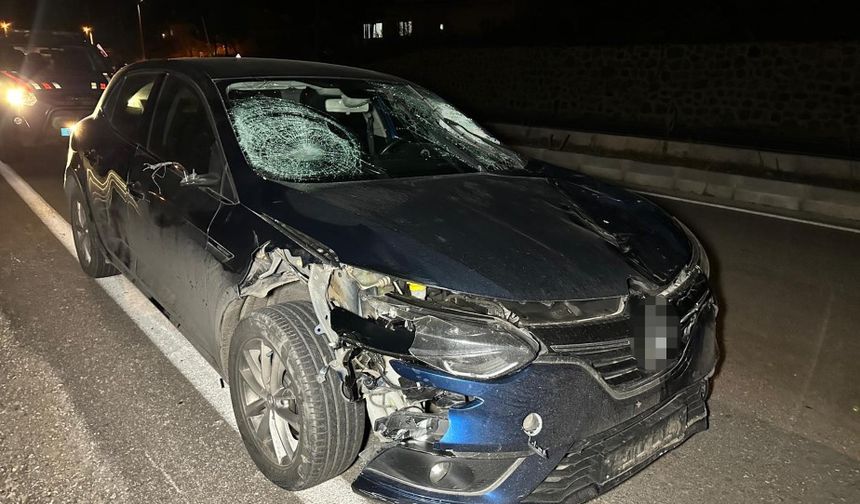 Uşak’ta feci kaza: Otomobilin çarptığı 3 kişi hayatını kaybetti