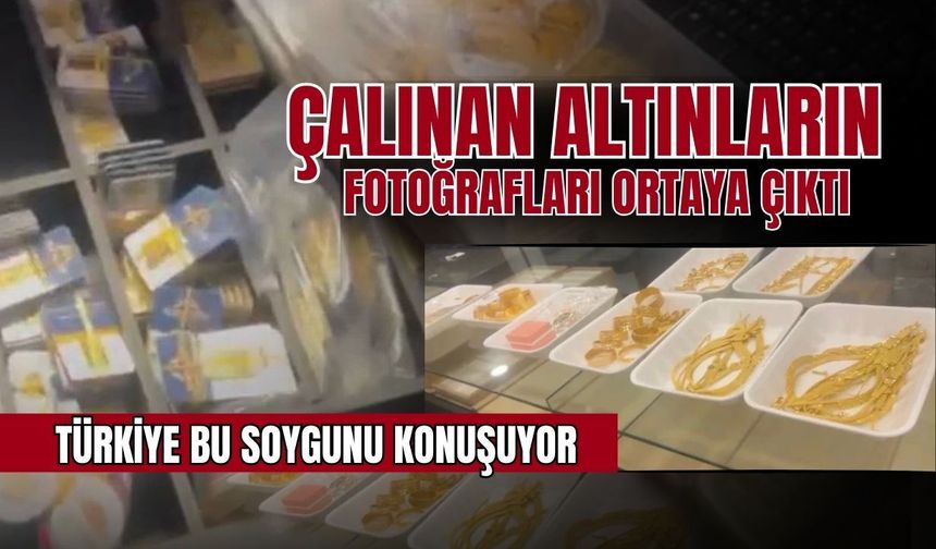 Büyükçekmece Adliyesi'ndeki hırsızlık olayında yeni gelişme: Altınların fotoğrafları ortaya çıktı