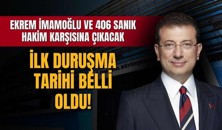 İBB'ye yönelik yolsuzluk davasında ilk duruşma tarihi belli oldu