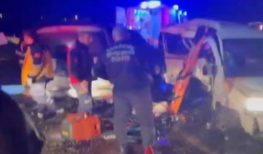 Mardin’de zincirleme kaza: 4 ölü, 5 yaralı