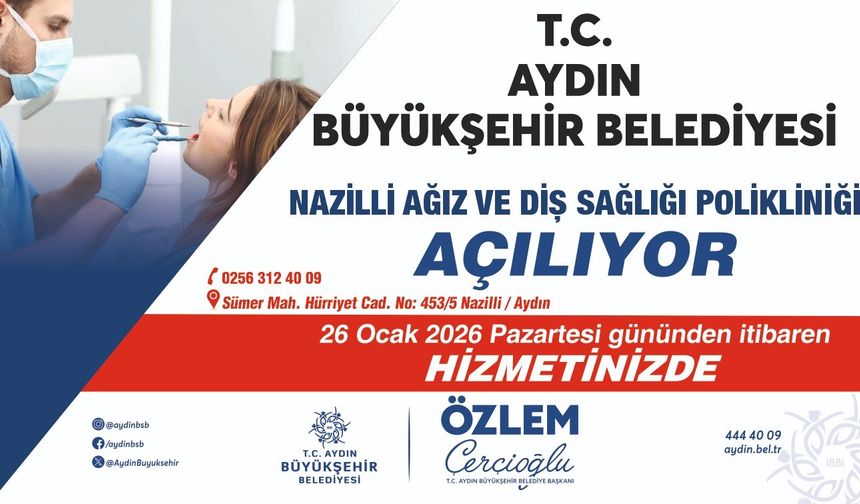 Aydın Büyükşehir Belediyesi'nden Nazilli'ye önemli sağlık yatırımı