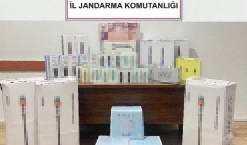 Bolu'da kaçak ürünler ele geçirildi