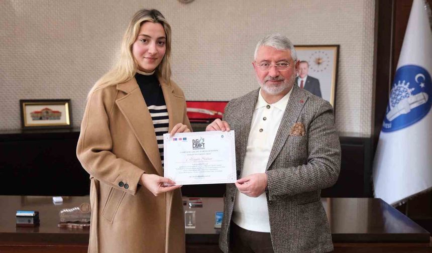 Çorum'un el sanatları dijital dünyaya açılıyor