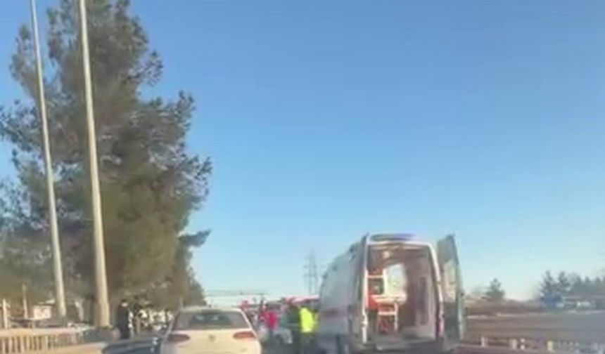 Diyarbakır'da trafik kazası: 1 ölü, 1 yaralı