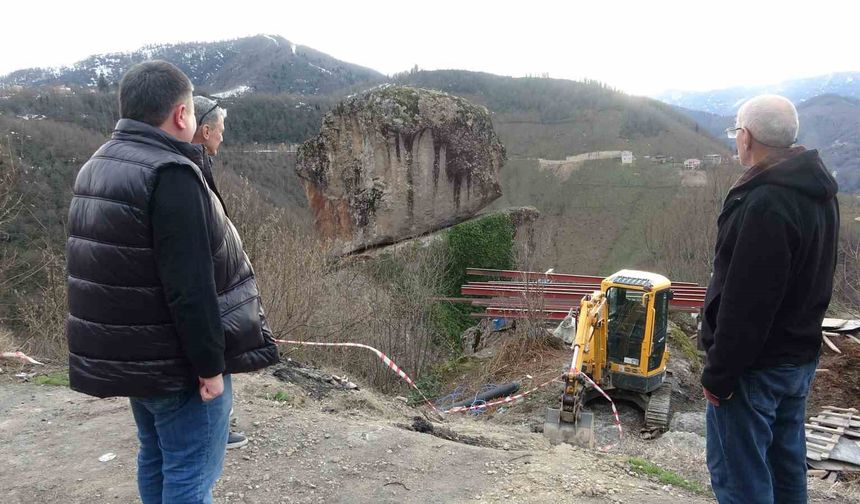 Efsaneyi duyan geliyor, Gelin Kayası turizme kazandırılıyor
