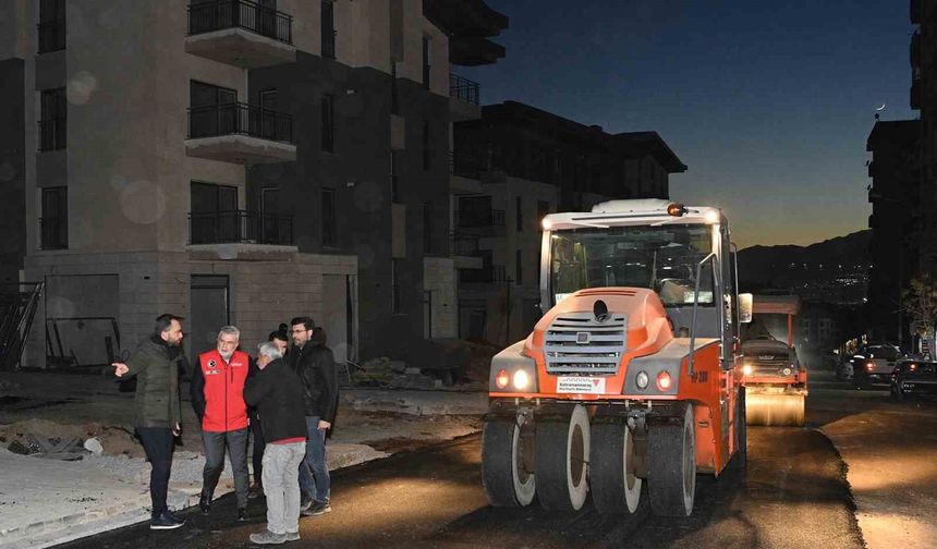 Kahramanmaraş'ta büyükşehirden asfalt atağı